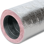 KM Insulated Flex-Vent, 8"x25' Silver Jack R6 Bag